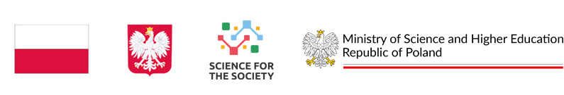 Visual identification elements: the project logo and the ministry logo