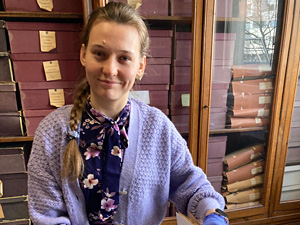 A lichenologist from our Institute receives a scholarship from the French government